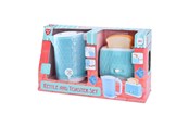Rollenspiele - PLAY Toy Kettle and Toaster with Bread 4pcs. - 3836
