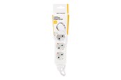 Stromkabel (Extern) - Deltaco GT-0400 Power Strip - 1.5 m - GT-0400