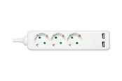 Stromkabel (Extern) - Deltaco GT-0310 Power Strip -  1.5 m - GT-0310