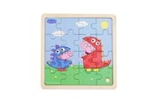 Brettspiele - Barbo Toys - Framed Wooden Puzzle - Dino Dress-Up - 9032