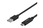 USB Kabel - Deltaco USB-C Cable - 24 pin USB-C to USB - 3 m - USBC-1007-LSZH