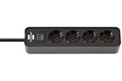 Stromkabel (Extern) - Brennenstuhl Ecolor Power Strip Extension Lead 4-Way - 1.5 m - 1153240000