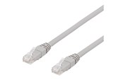 Netzwerk - Kabel - Deltaco TP-610AU - patch cable - 10 m - grey - Grau - 10m - TP-610AU