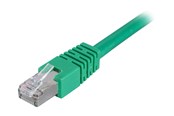 Netzwerk - Kabel - Deltaco LAN CAT 6 - F/UTP - Grün - 0.7m - STP-607G