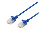 Netzwerk - Kabel - Deltaco patch cable - 50 cm - blue - Blau - 0.5m - UUTP-1011