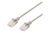 Netzwerk - Kabel - Deltaco patch cable - 1 m - grey - Grau - 1m - UUTP-1020
