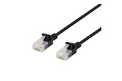 Netzwerk - Kabel - Deltaco patch cable - 5 m - black - Schwarz - 5m - UUTP-1067