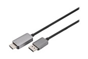 Display Kabel - DIGITUS adapter - DisplayPort / HDMI - 1.8 m - DB-340305-018-S