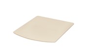 Grill und Zubehör - cozze Pizzastein für 13" Pizzaofen CLASSIC, oval vorne - 90394