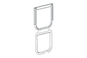 Katzen - Ferplast - replacement door for Swing 5 & 7 & Microchip - 8010690076423