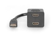 Display Kabel - DIGITUS HDMI Y-Splitter Cable - 0.2m - AK-330400-002-S