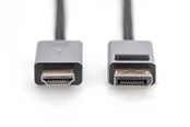 Display Kabel - DIGITUS 4K DisplayPort to HDMI Adapter Cable - DB-340202-030-S