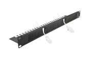 Netzwerkzubehör - DeLOCK Cable Management Brush Strip with Cable Support Plate - 66484