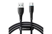 USB Kabel - Joyroom  Starry series SA32-AC6 100W USB-A / USB-C cable 1m - black - 6956116759629
