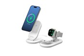 Handys - Adapter und Ladegeräte - ALOGIC PackAway 3-in-1 Qi2 Fast Wireless Charger - AL31WCPA-WH