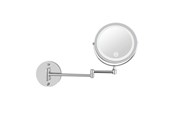 Kosmetik Spiegel - UNIQ LED Wall-Mounted Cosmetic Mirror with Articulating Arm and 5x Magnification - 6263