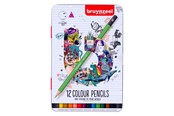 Kreativ-Spiele - Bruynzeel Colored Pencils Tin 12 Colors - 60212212