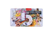 Kreativ-Spiele - Bruynzeel Drawing and Coloring Set Creative Artists Tin 60 Pcs - 60312907