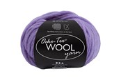 Garn & Zubehör - Creativ Company - Wool yarn Purple 50m - 4824544