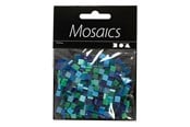 Kunst & Handwerk Ausstattung - Creativ Company - Mini Mosaic Blue/Green 5x5mm 25 grams - 51929