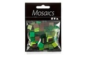 Kunst & Handwerk Ausstattung - Creativ Company - Mini Mosaic Green Glitter 10x10mm 25 grams - 51925