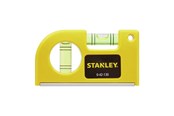 Messwerkzeug - Stanley 0-42-130 Pocket Spirit Level 85 x 47mm with Magnet - 0-42-130