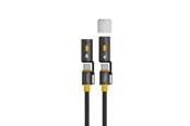 USB Kabel - 4smarts 3-in-1 USB-C Cable Set Explorer 240W - 1.5 m - 541240