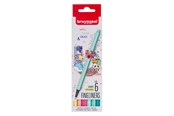 Kreativ-Spiele - Bruynzeel Fineliner Set Light 6 Colors - 60241306