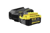 Akkus & Ladegeräte - Stanley SFMCB14M1-QW FATMAX Cordless Tool Battery/Charger - SFMCB14M1-QW