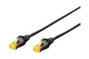 Netzwerk - Kabel - DIGITUS patch cable - 3 m - black - Schwarz - 3m - DK-1644-A-030/BL
