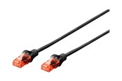 Netzwerk - Kabel - DIGITUS Professional patch cable - 1 m - black - Schwarz - 1m - DK-1617-010/BL