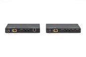 Repeater, boosters, bridges & Transceiver - DIGITUS 4K HDBaseT 2.0 HDMI KVM Extender Set - 150 m - DS-55526