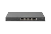 Switches - DIGITUS - switch - 19" - 24 ports - unmanaged - rack-mountable - DN-95348-2