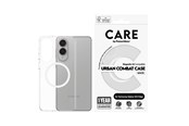 Handys - Cover & Cases - CARE by PanzerGlass Flagship Case Transparent Urban Combat w. White Qi Compatible Samsung S25 Edge - CR37967