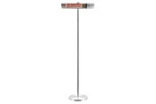 Terassenheizung - HORTUS Patio heater floor model GT 500/1000/1500W silver incl. remote control - 211-411