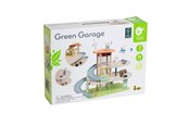 Holzspielzeug - Classic World Wooden Sustainable Garage with Accessories 19pcs. - 50615