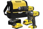 Schraub/Bohrmaschinen - Stanley SFMCK465D2S-QW 5-Piece Power Tool Set - SFMCK465D2S-QW