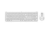 Tastaturen - Logitech Signature Slim Combo MK950 - Tastatur & Maus Set - Full-Size - Deutsch - Weiss - 920-012484