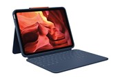 Tastaturen - Logitech Rugged Combo 4 - keyboard and folio case - classic blue Input Device - Tastatur & Folio-Set - Blau - 920-011197