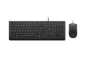 Tastaturen - Lenovo Essential Wired Combo - keyboard and mouse set Input Device - Tastatur & Maus Set - Englisch (UK) - Schwarz - 4X31R64438