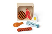 Holzspielzeug - Melissa & Doug Wooden Toy Play Food - Protein - 95208