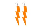 Kostüme - Boland - Earrings Flash Neon Orange - 64433