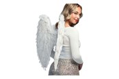Kostüme - Boland - Angel Wings Foldable White - 52801