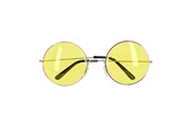 Kostüme - Boland - Party glasses Hippie XL Yellow - 44566