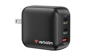 Handys - Adapter und Ladegeräte - Verbatim Power Adapter - GaN - 2 x USB-C USB - 100 Watt - 32230