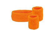 Kostüme - Boland - Sweatbands Neon Orange 3 pcs. - 01896