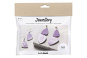 Kunst & Handwerk Ausstattung - Creativ Company - Mini Hobbyset Jewelry Earrings Purple - 977676
