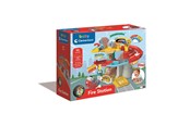 Baby Spielzeug - Clementoni Tumbling Cars Fire Station - 17578