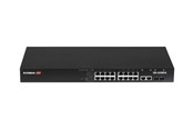 Switches - Edimax Pro IGS-5218PLC - switch - industrial Surveillance VLAN PoE+ Web Smart - 18 ports - smart - rack-mountable - IGS-5218PLC