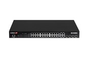 Switches - Edimax Pro IGS-5428PLC - switch - industrial Surveillance VLAN PoE+ Web Smart - 28 ports - smart - rack-mountable - IGS-5428PLC